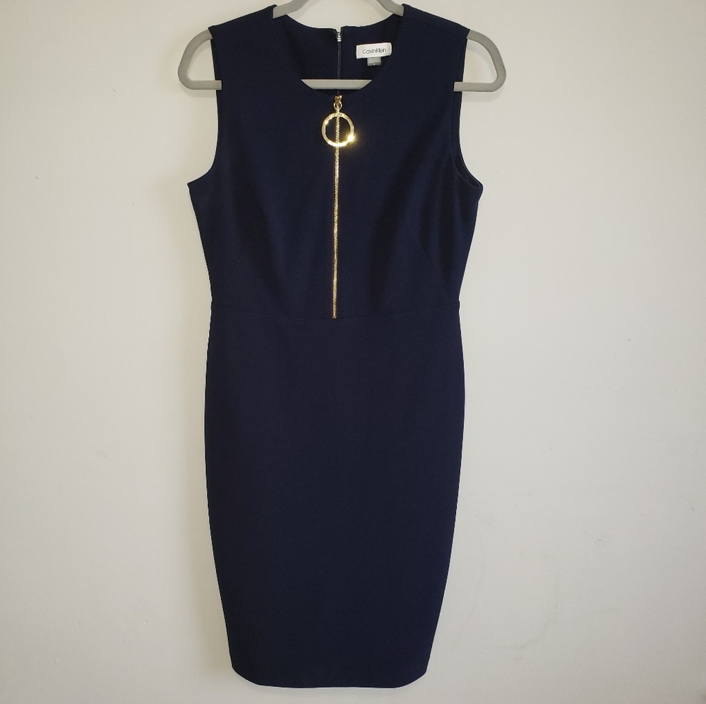 Calvin Klein Women's Sleeveless Sheath Dress Sz. 8